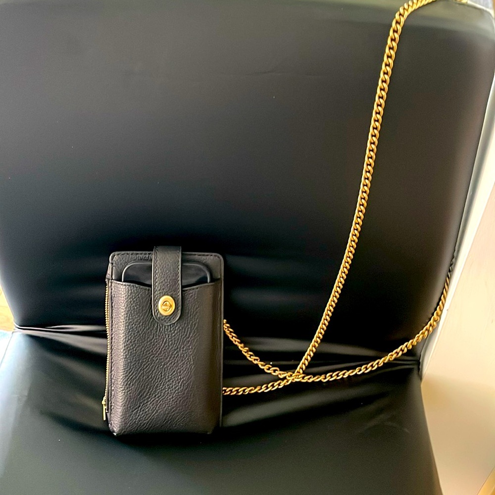 iPhone case and credit card holder Zip with Dustbag
